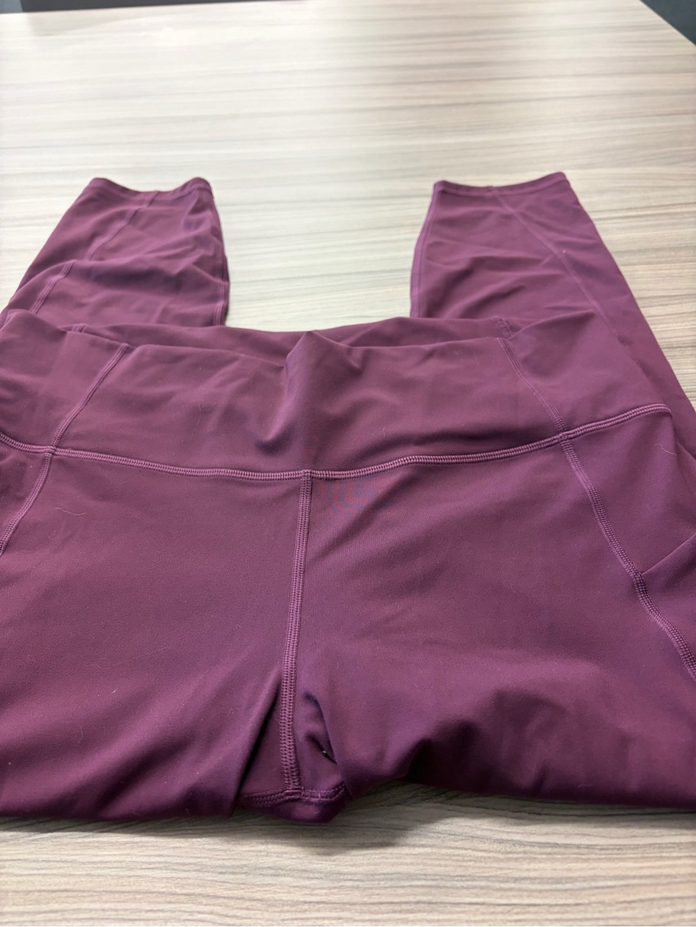 Fabletics Deep Plum High-Rise Leggings